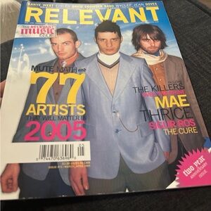 relevant magazine - mute math Kanye west eisley david crowder band killers Mae